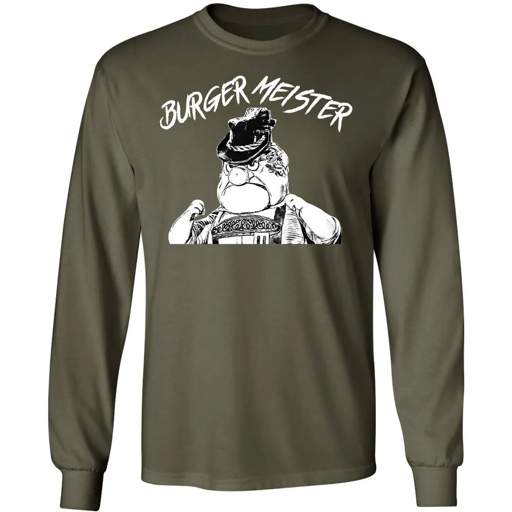 Long Sleeve T-Shirt - 3RG8KCS2 - Military Green - 16