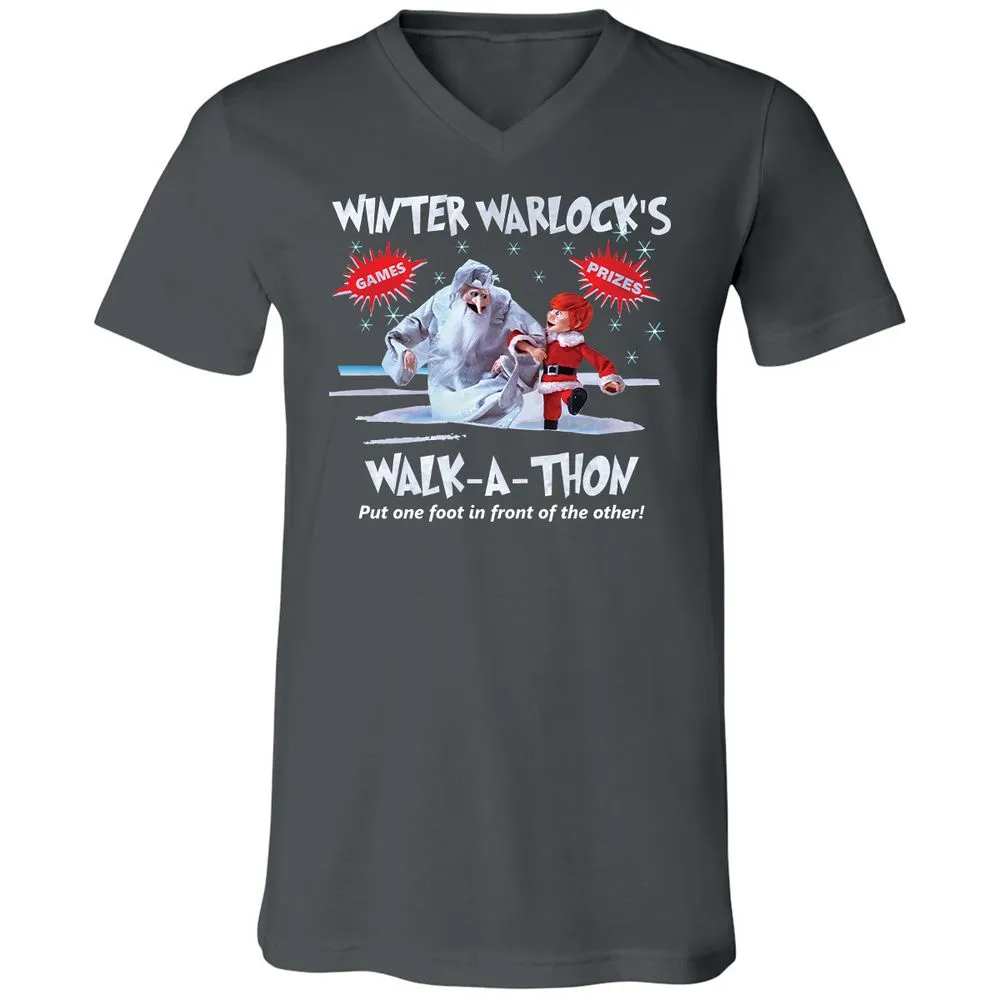 Unisex V-Neck T-Shirt - H9KP1WN9 - Asphalt - 12