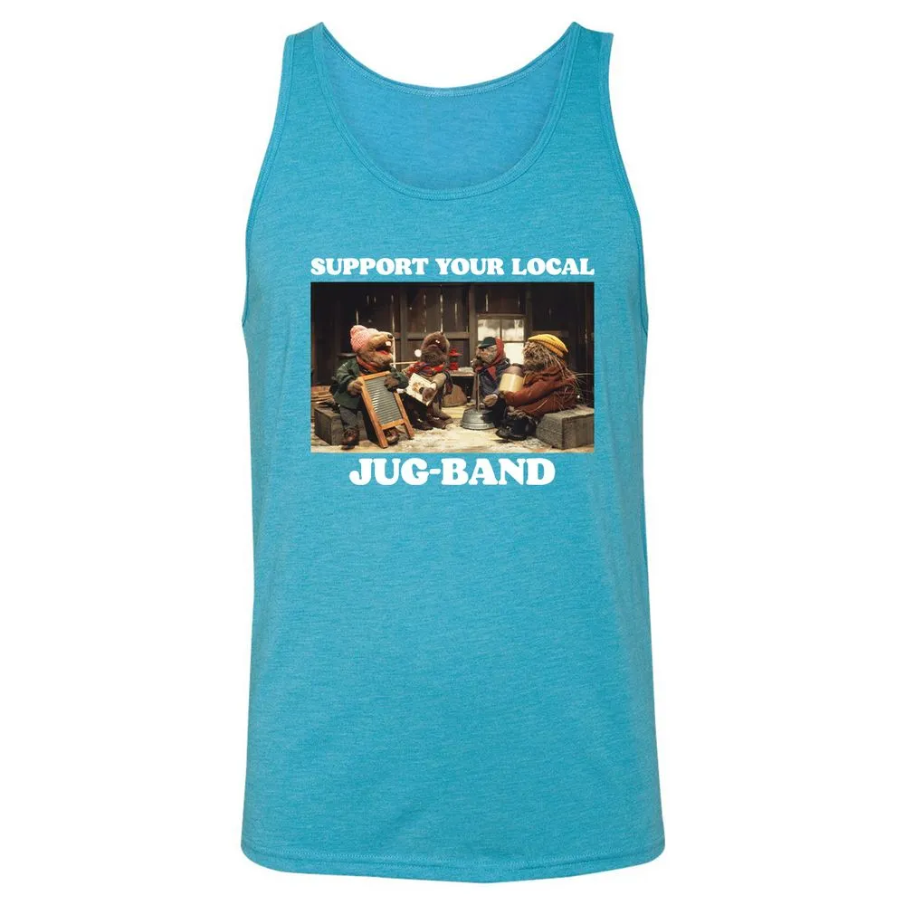Support Your local - Aqua Triblend - 3