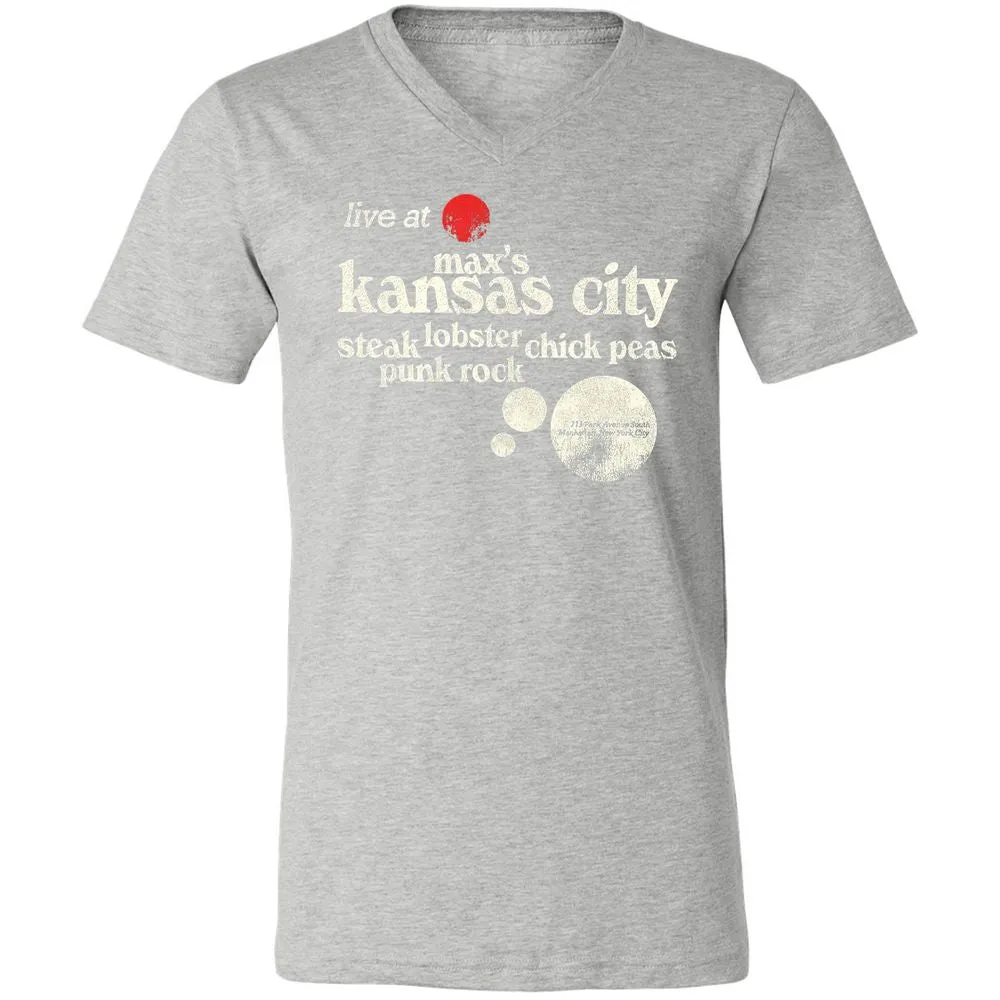 Unisex V-Neck T-Shirt - DFHCD6FU - Athletic Heather - 7