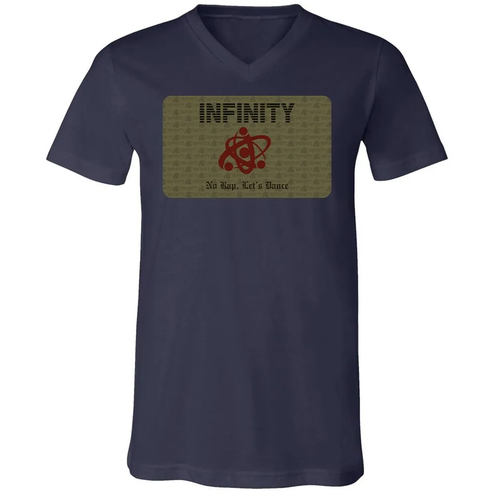 Unisex V-Neck T-Shirt - Y1PE59QF - Navy - 2