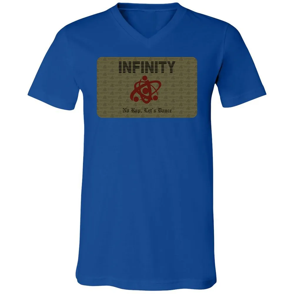 Unisex V-Neck T-Shirt - Y1PE59QF - True Royal - 4