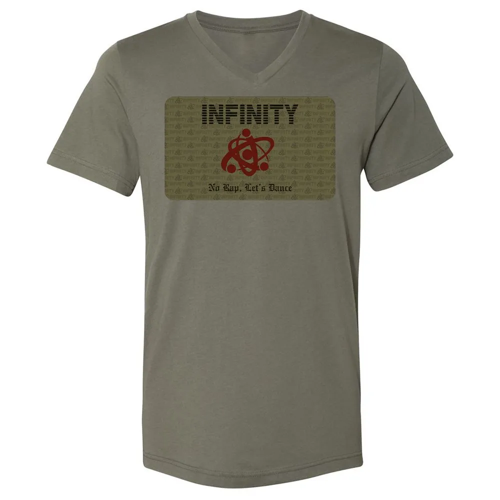 Unisex V-Neck T-Shirt - Y1PE59QF - Military Green - 10