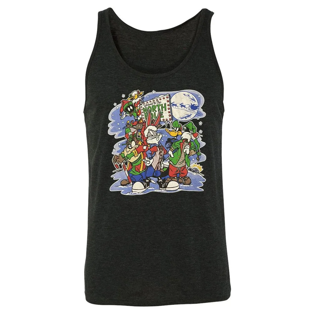 Unisex Jersey Tank - JZSL96VS - Charcoal Black Triblend - 5