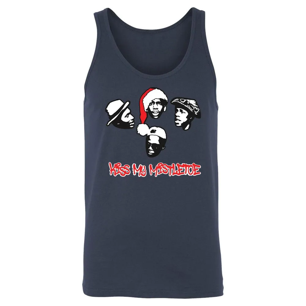 Kiss My Mistletoe Xmas Rap - Navy - 2