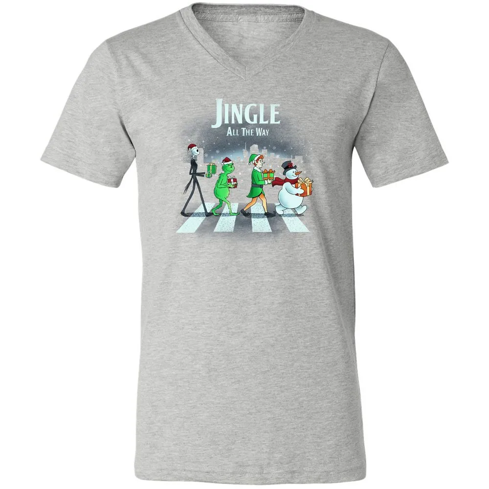 Jingle All The Way - Athletic Heather - 7