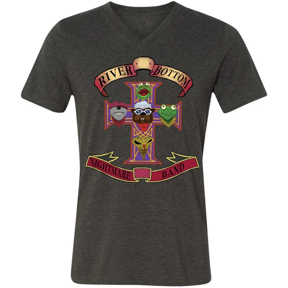 Unisex V-Neck T-Shirt - ZT2HZJ76 - Dark Grey Heather - 8