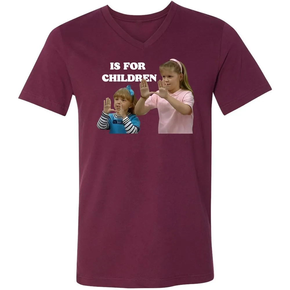 Unisex V-Neck T-Shirt - ZK5693LW - Maroon - 6