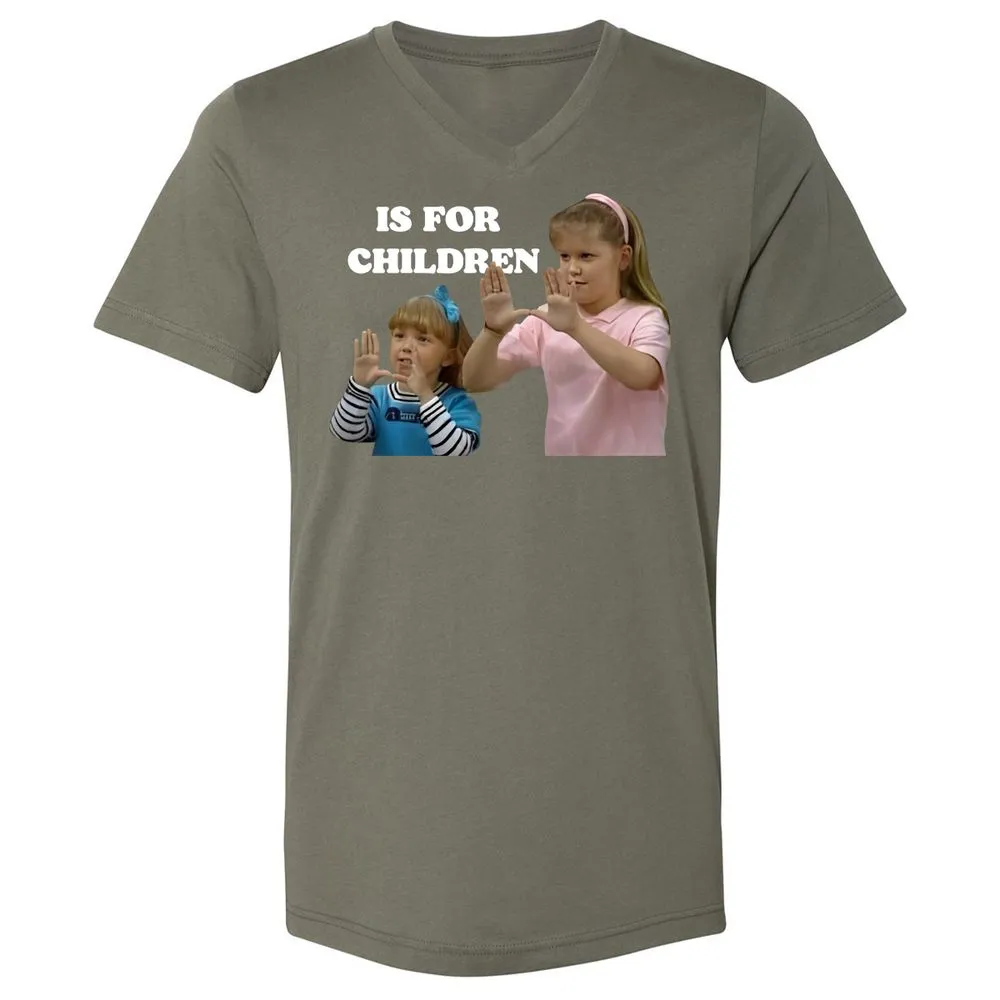 Unisex V-Neck T-Shirt - ZK5693LW - Military Green - 10