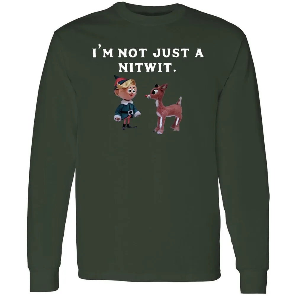 Long Sleeve T-Shirt - C7Q1RBLQ - Forest Green - 4
