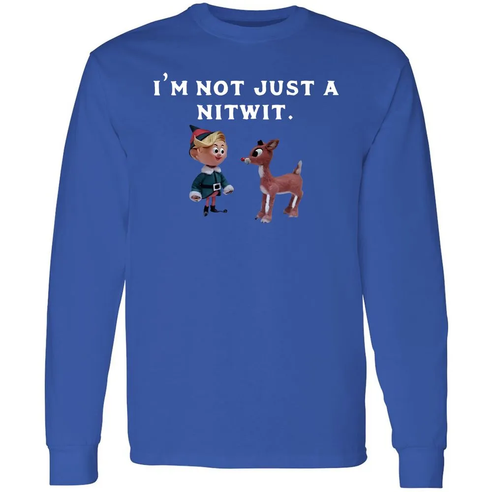 Long Sleeve T-Shirt - C7Q1RBLQ - Royal - 8