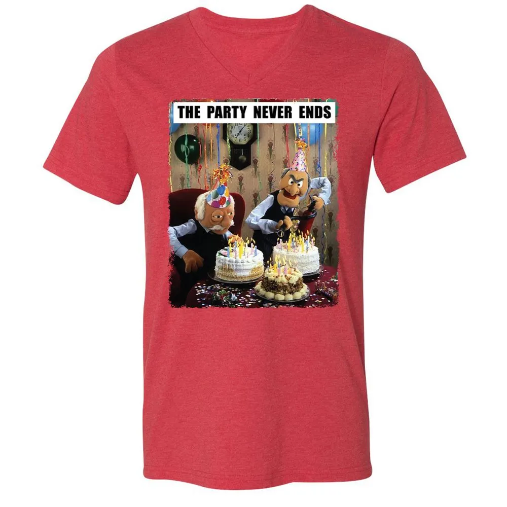 Party never ends - Heather Red - 16