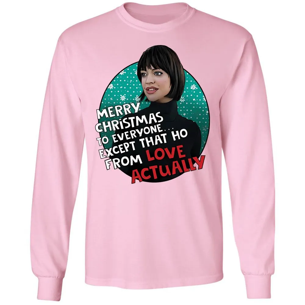 Long Sleeve T-Shirt - HELS7BWP - Light Pink - 3