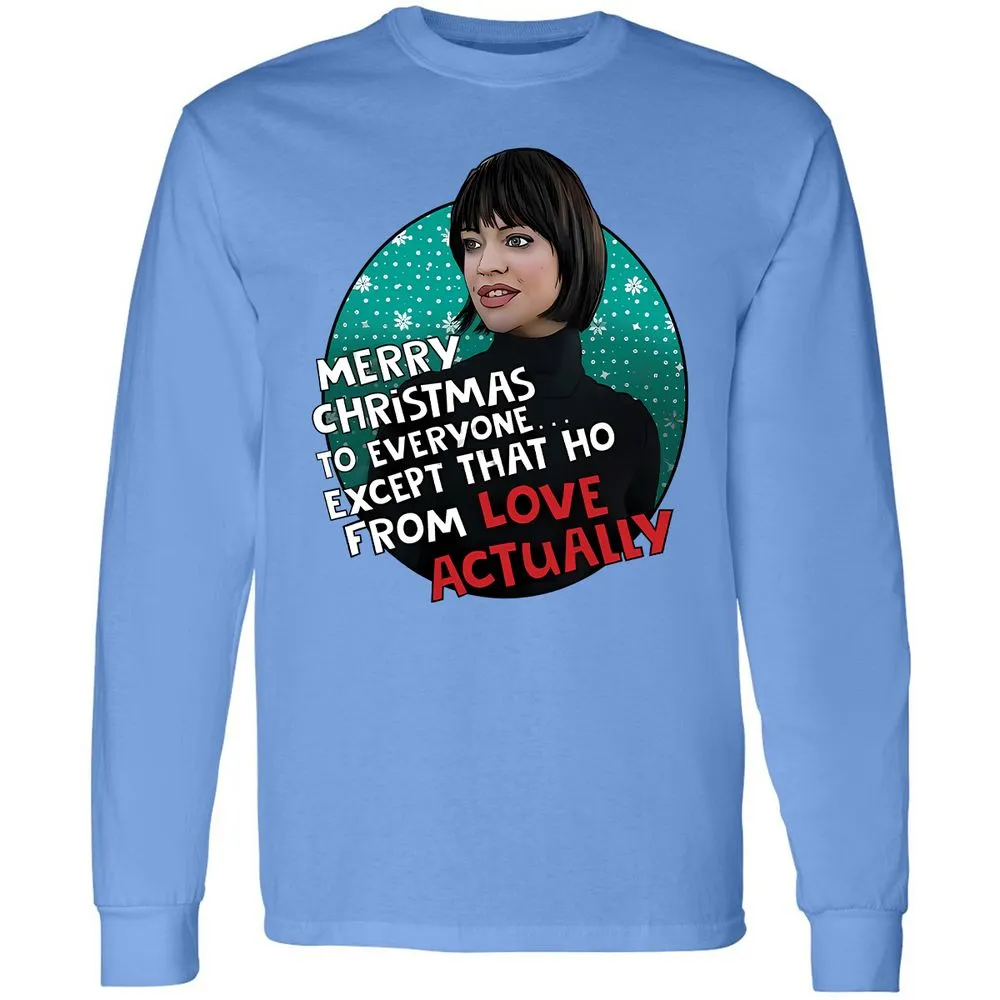 Long Sleeve T-Shirt - HELS7BWP - Carolina Blue - 12
