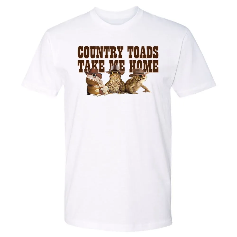 Country Toads Take Me Home - White - 4