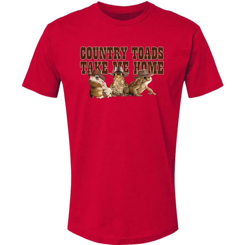Country Toads Take Me Home - Red - 6