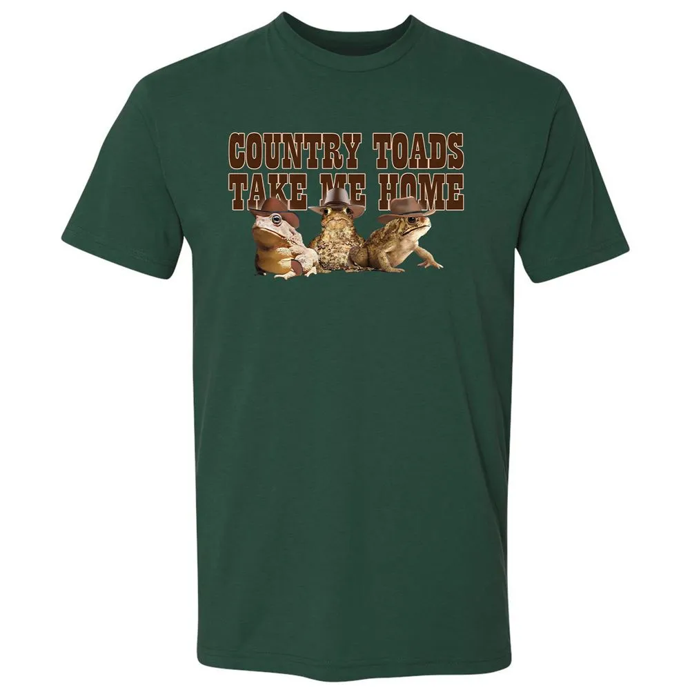 Country Toads Take Me Home - Forest Green - 13