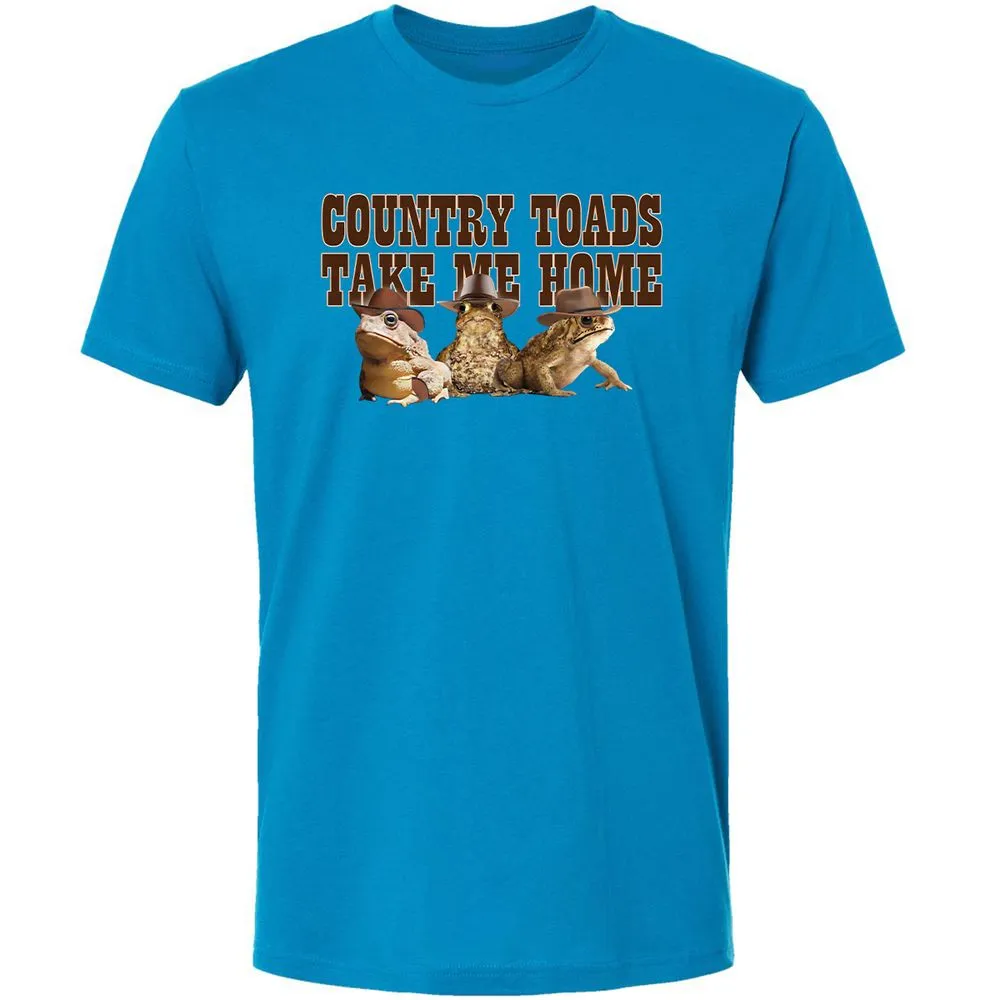 Country Toads Take Me Home - Turquoise - 16