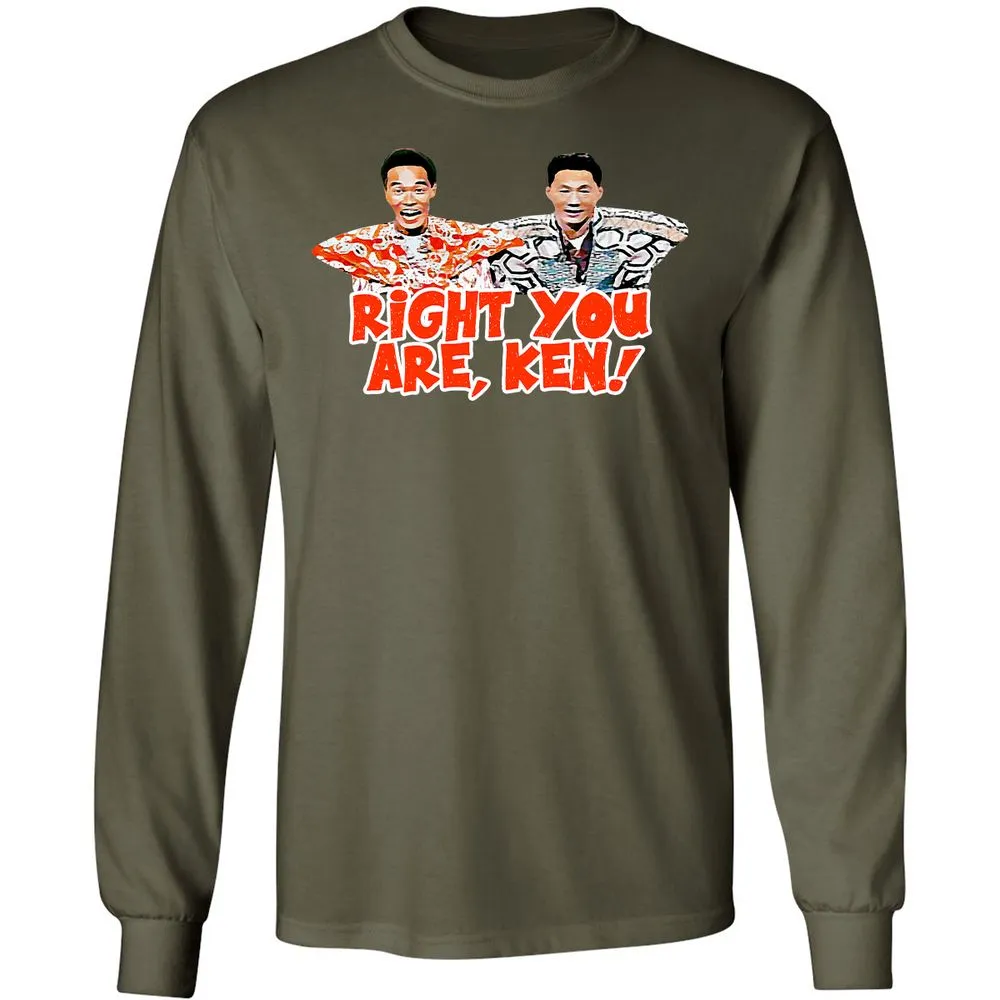 Long Sleeve T-Shirt - 2X3VP4F3 - Military Green - 16
