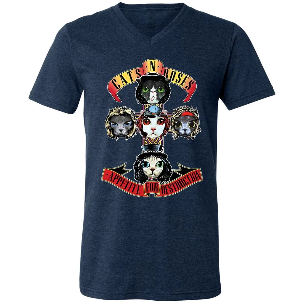 Guns N Roses - Heather Navy - 15