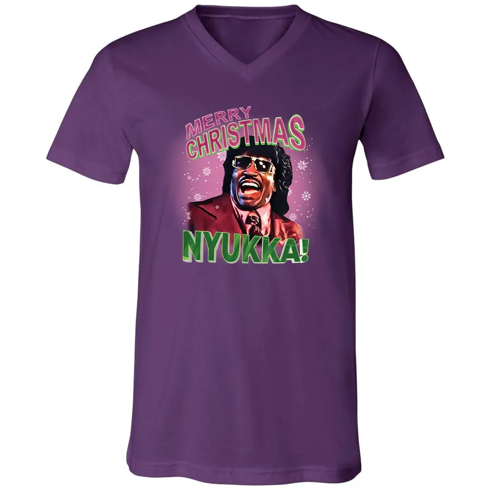 Unisex V-Neck T-Shirt - 5Z99X658 - Team Purple - 2