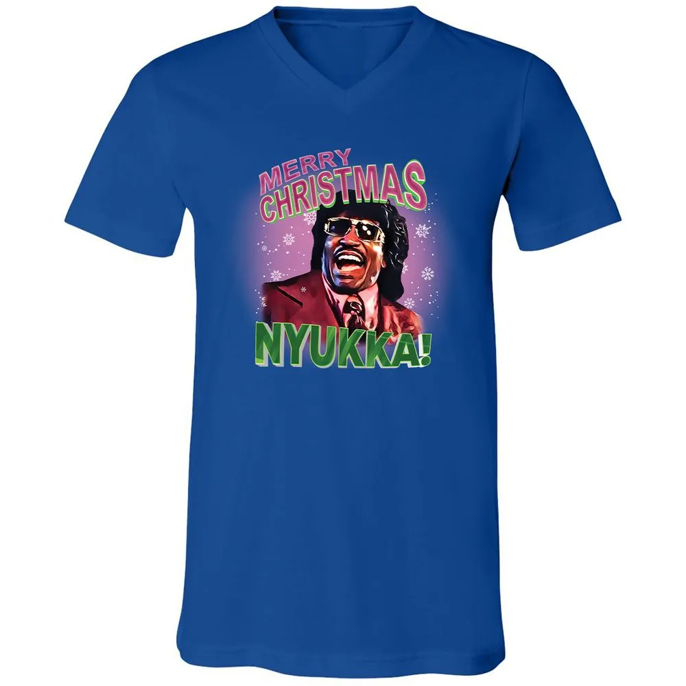 Unisex V-Neck T-Shirt - 5Z99X658 - True Royal - 4