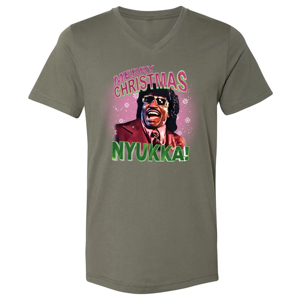 Unisex V-Neck T-Shirt - 5Z99X658 - Military Green - 10