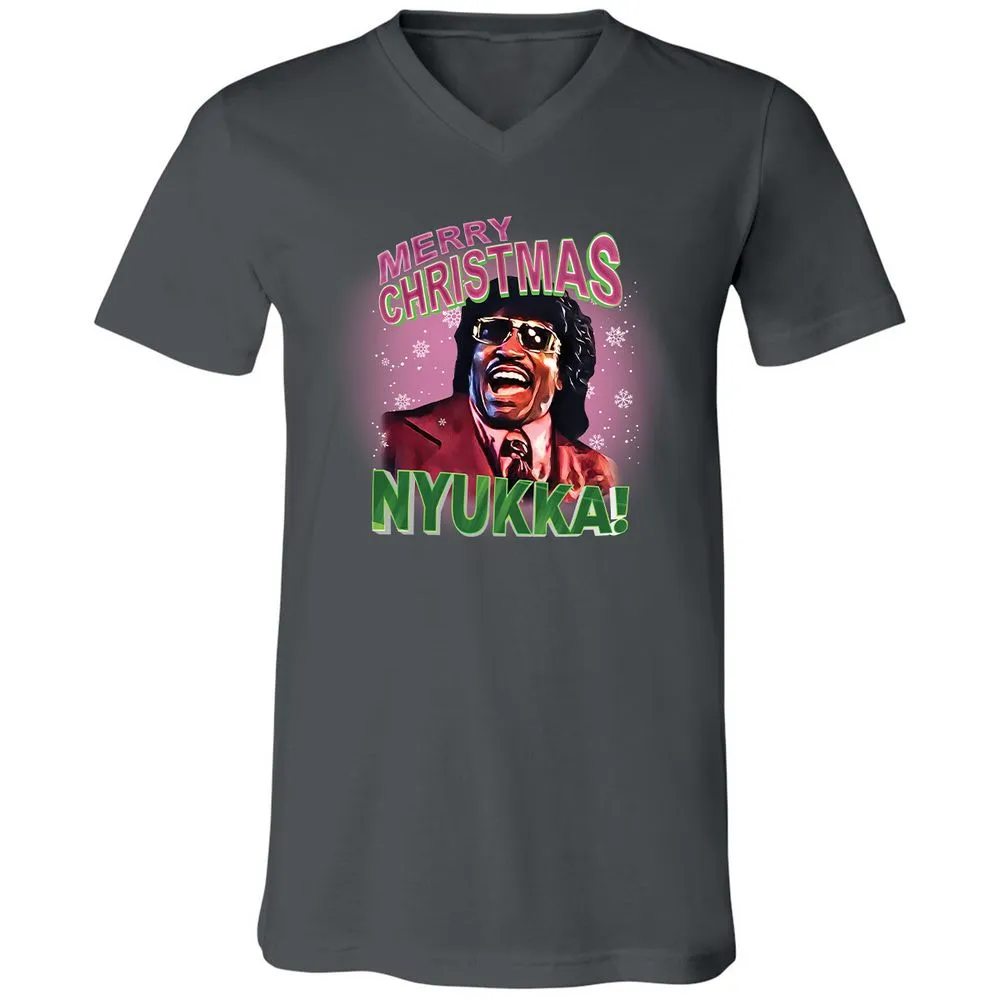 Unisex V-Neck T-Shirt - 5Z99X658 - Asphalt - 12