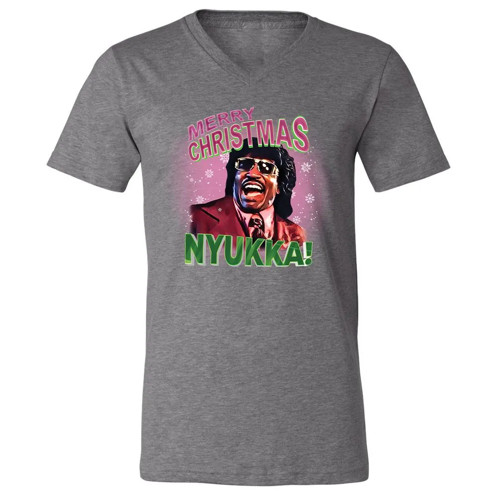 Unisex V-Neck T-Shirt - 5Z99X658 - Deep Heather - 13