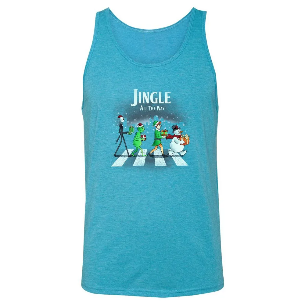 Jingle All The Way - Aqua Triblend - 3