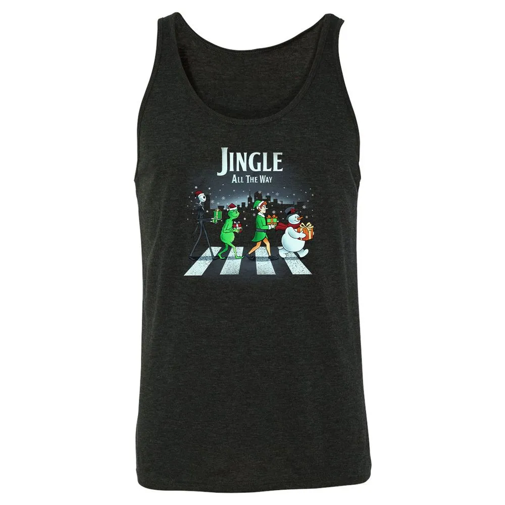 Jingle All The Way - Charcoal Black Triblend - 5