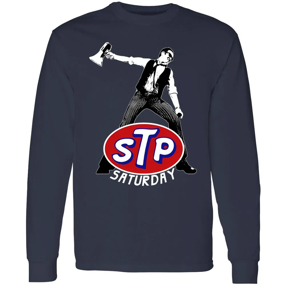 Long Sleeve T-Shirt - 2QVGMJLV - Navy - 2