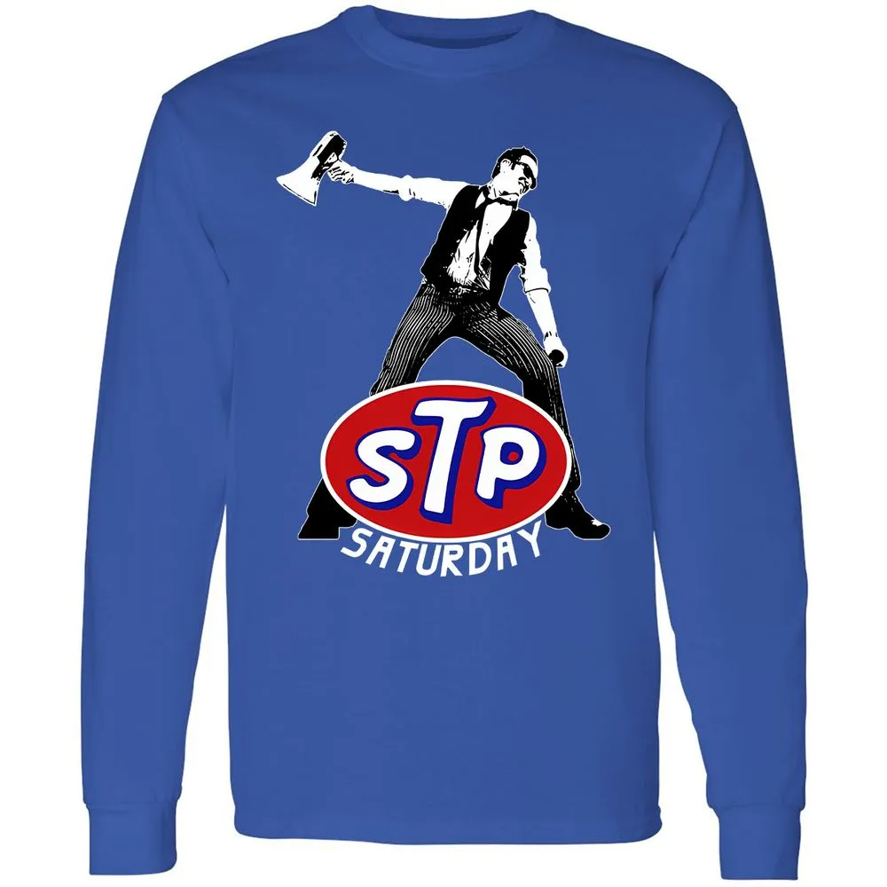 Long Sleeve T-Shirt - 2QVGMJLV - Royal - 8