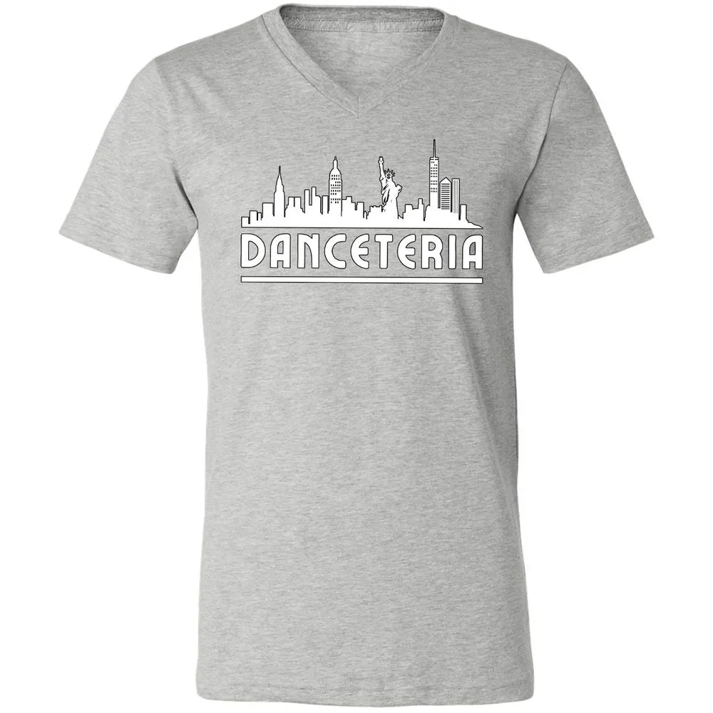Unisex V-Neck T-Shirt - 3DXNQJ8W - Athletic Heather - 7