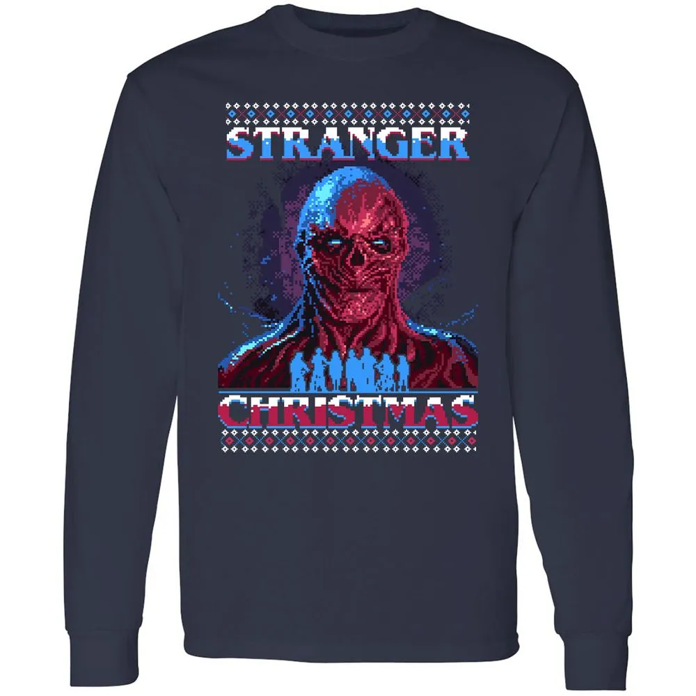 Long Sleeve T-Shirt - 7TQX9ZLK - Navy - 2