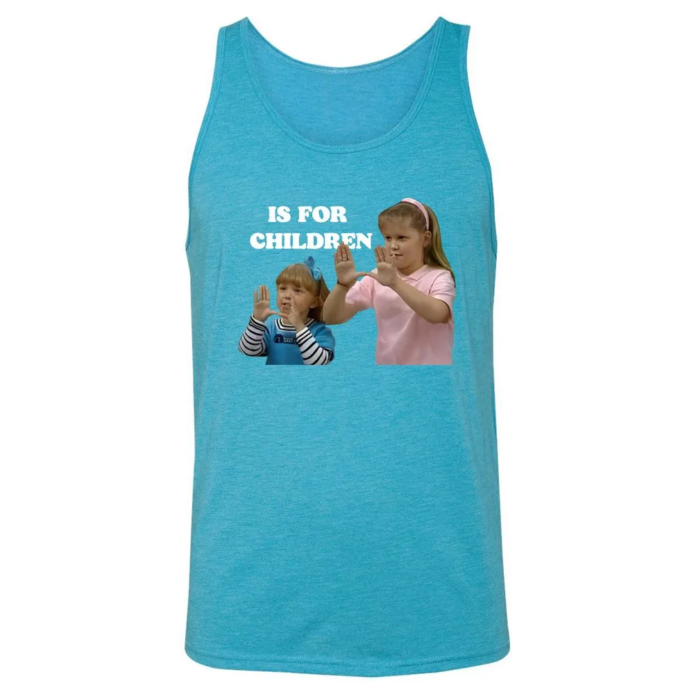 Unisex Jersey Tank - RUL9MVFM - Aqua Triblend - 3