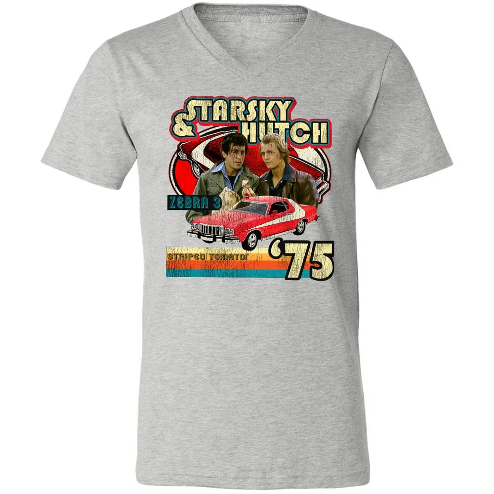 Unisex V-Neck T-Shirt - WKST1ZDU - Athletic Heather - 7