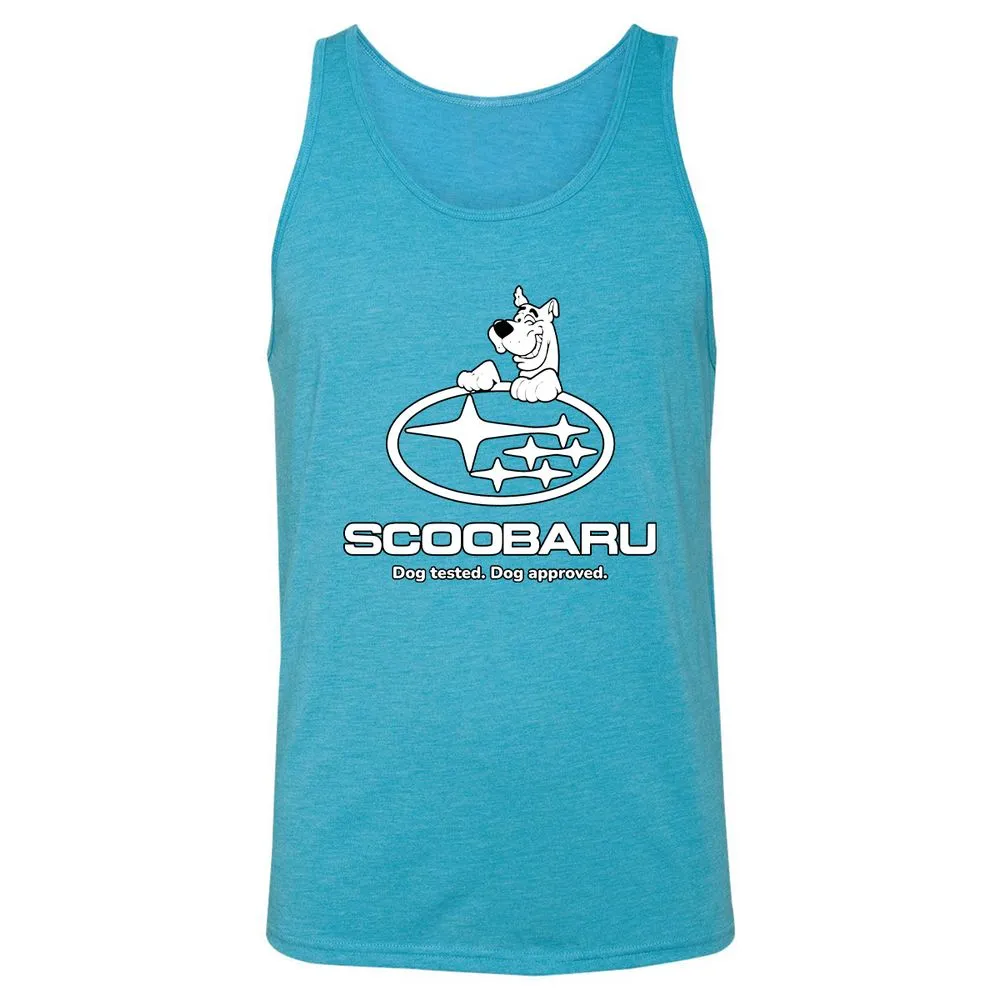 Unisex Jersey Tank - K43E6XPZ - Aqua Triblend - 3