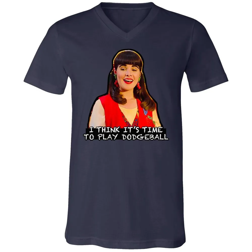 Unisex V-Neck T-Shirt - CNMR5UGP - Navy - 2