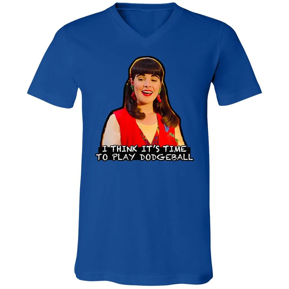 Unisex V-Neck T-Shirt - CNMR5UGP - True Royal - 4