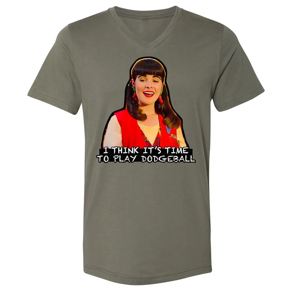 Unisex V-Neck T-Shirt - CNMR5UGP - Military Green - 10
