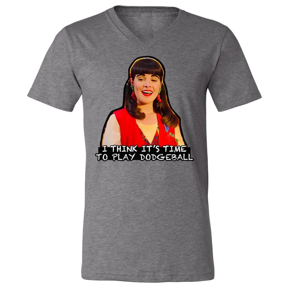 Unisex V-Neck T-Shirt - CNMR5UGP - Deep Heather - 13