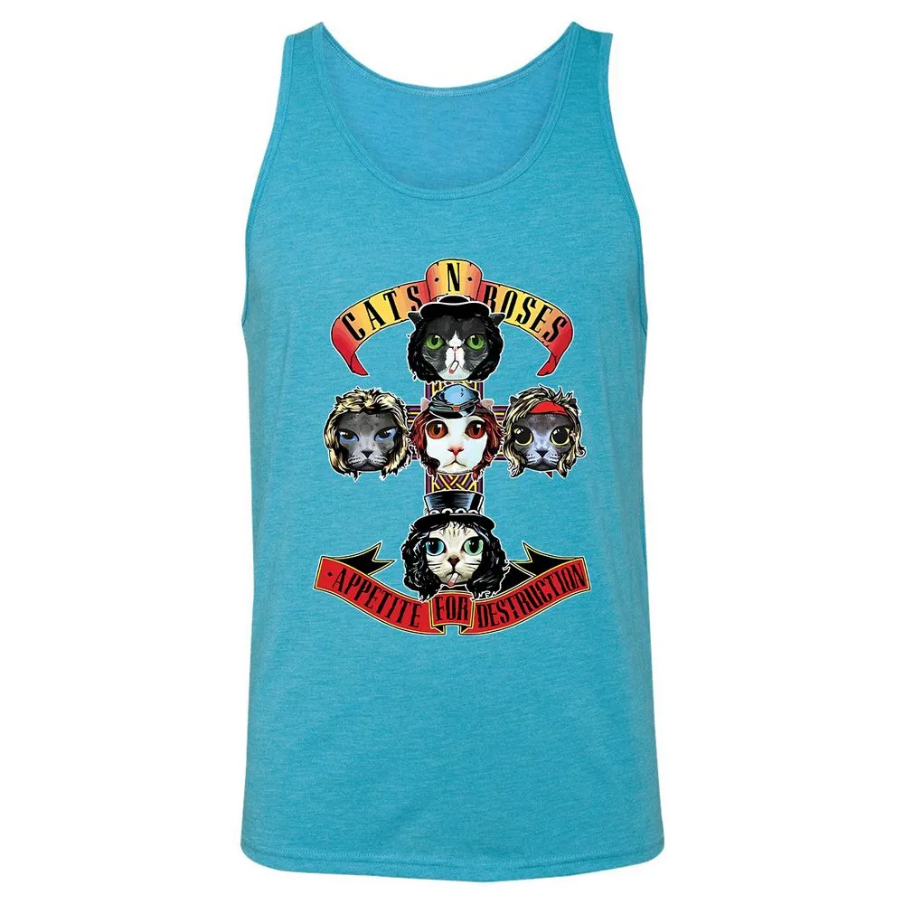 Guns N Roses - Aqua Triblend - 3
