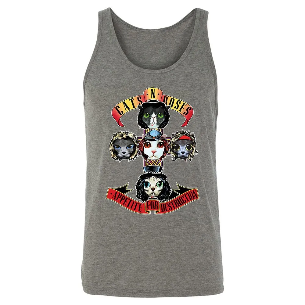 Guns N Roses - Grey Triblend - 8