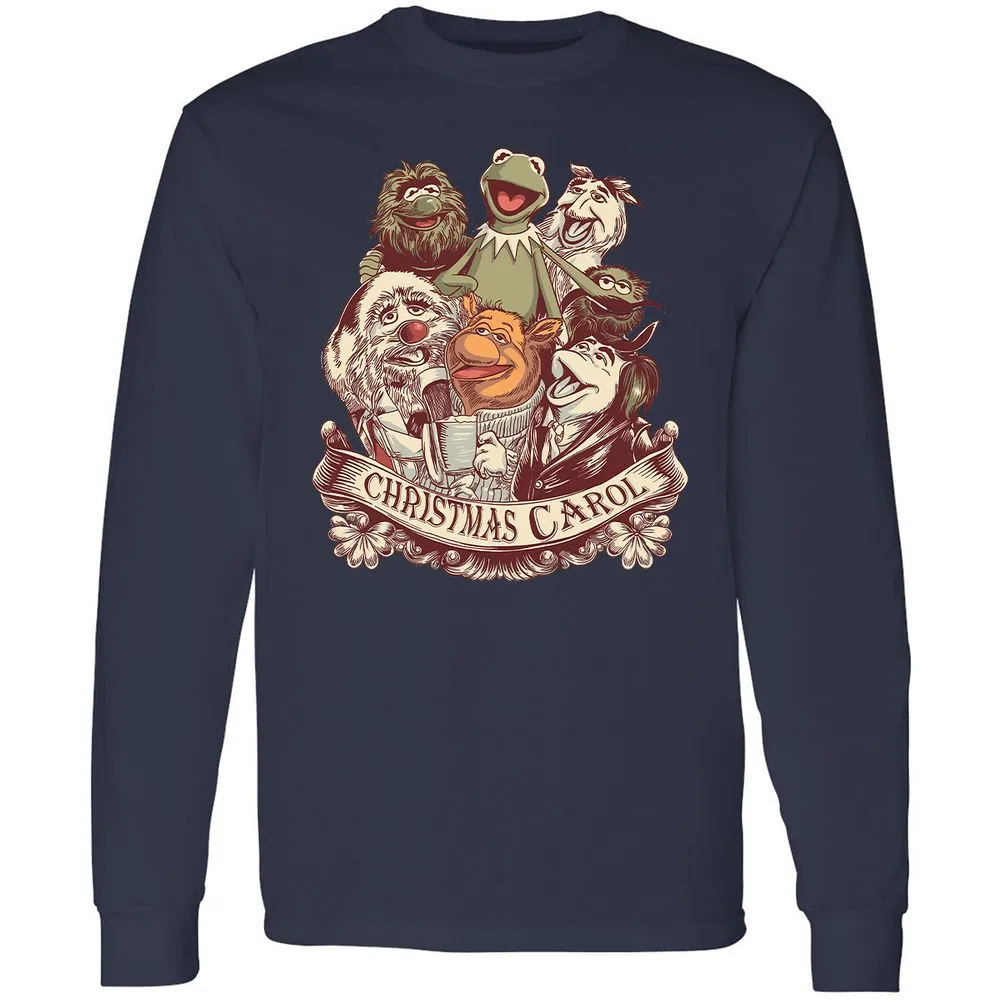 Long Sleeve T-Shirt - UX6YMFQ3 - Navy - 2
