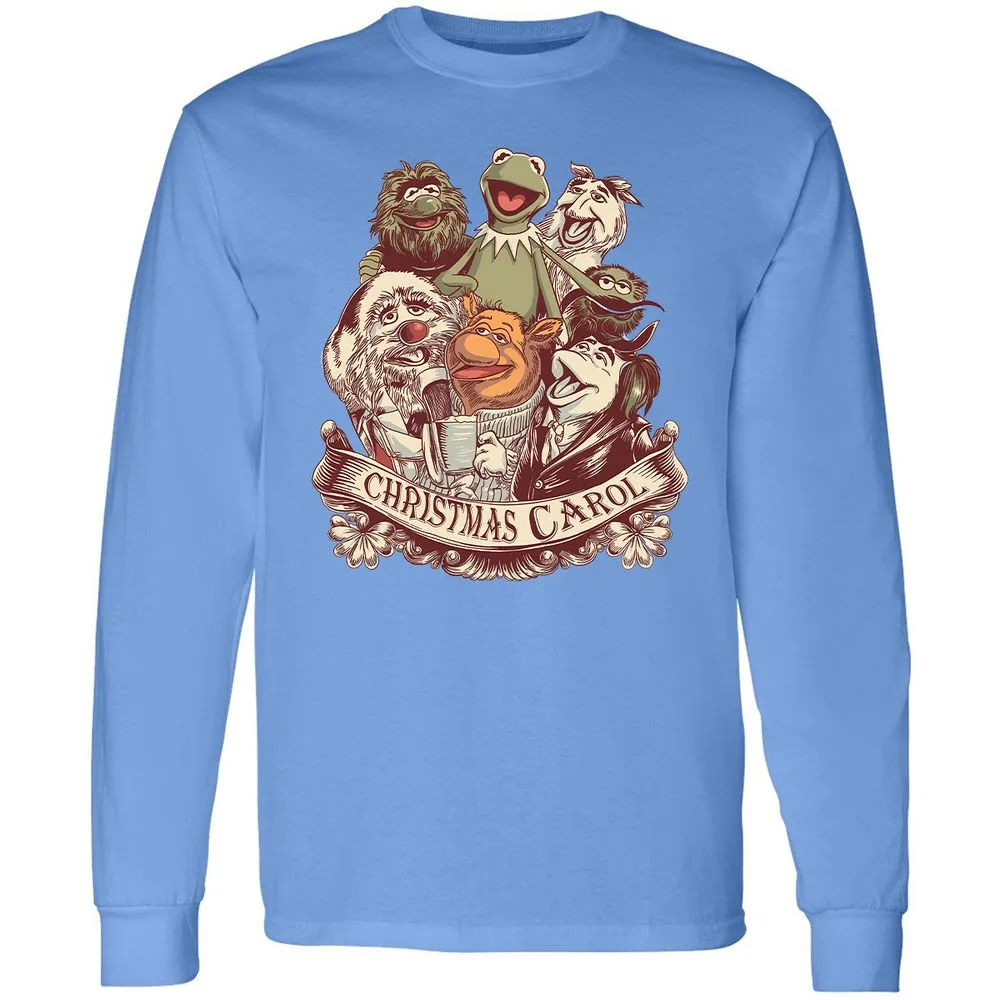 Long Sleeve T-Shirt - UX6YMFQ3 - Carolina Blue - 12