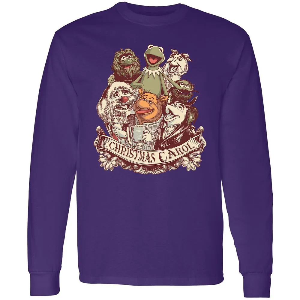 Long Sleeve T-Shirt - UX6YMFQ3 - Purple - 13