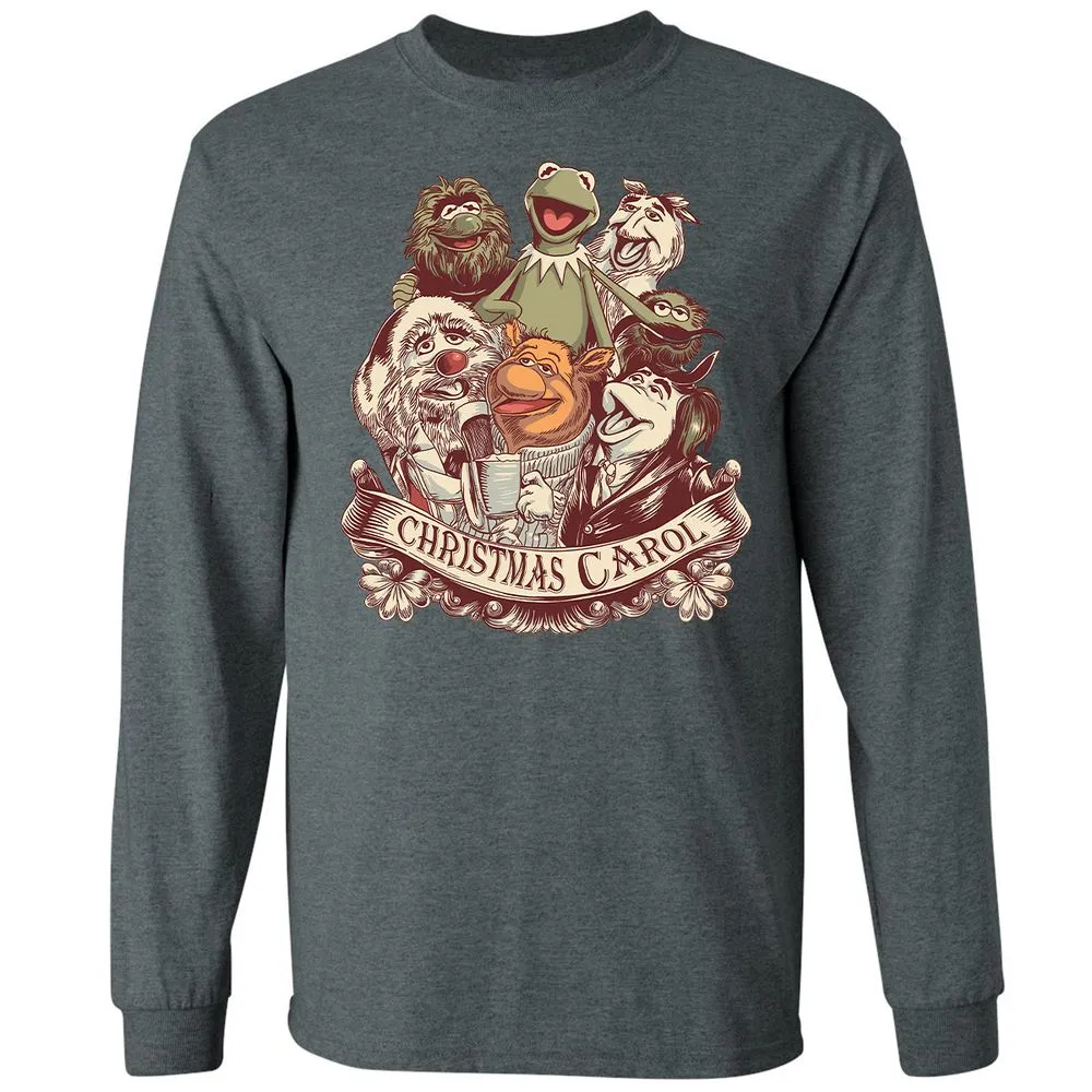 Long Sleeve T-Shirt - UX6YMFQ3 - Dark Heather - 15