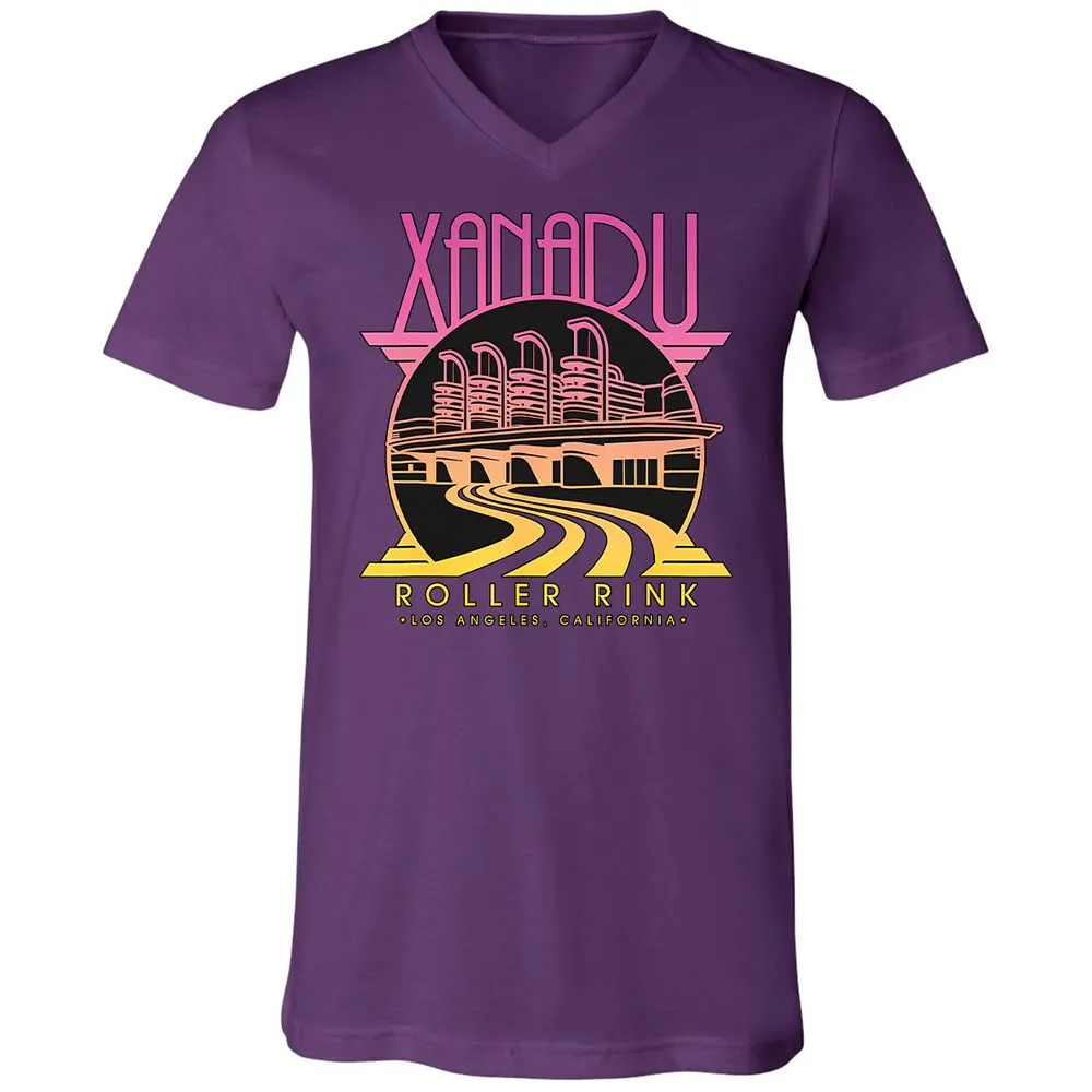 Olivia Newton-John Xanadu Roller Rink Pink Yellow Fade - Team Purple - 9