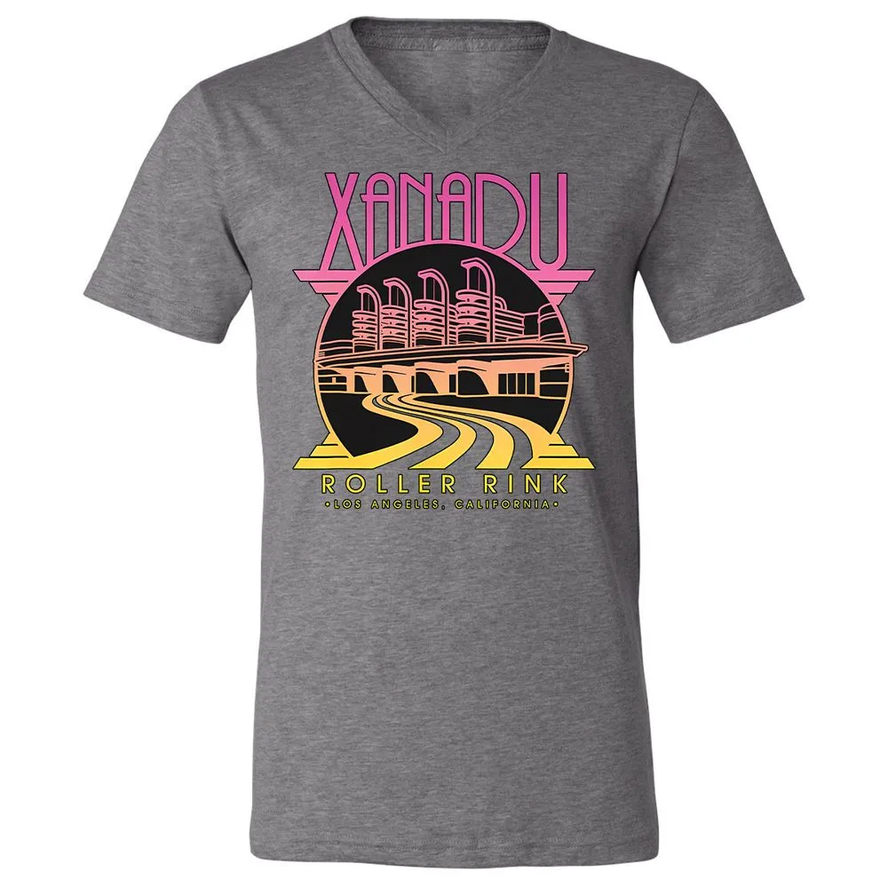 Olivia Newton-John Xanadu Roller Rink Pink Yellow Fade - Deep Heather - 13